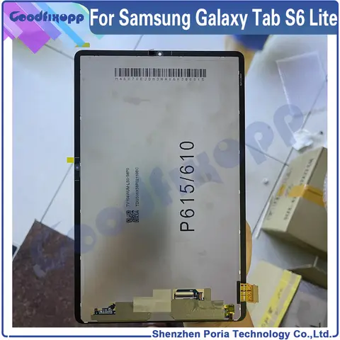 För Samsung Galaxy Tab S6 Lite SM-P610 SM-P615 SM-P615N SM-P617 P610 P615 10.4 LCD-skärm pekskärm digitalisator glasenhet 8 best sales Samsung Galaxy S6 Lite - №4