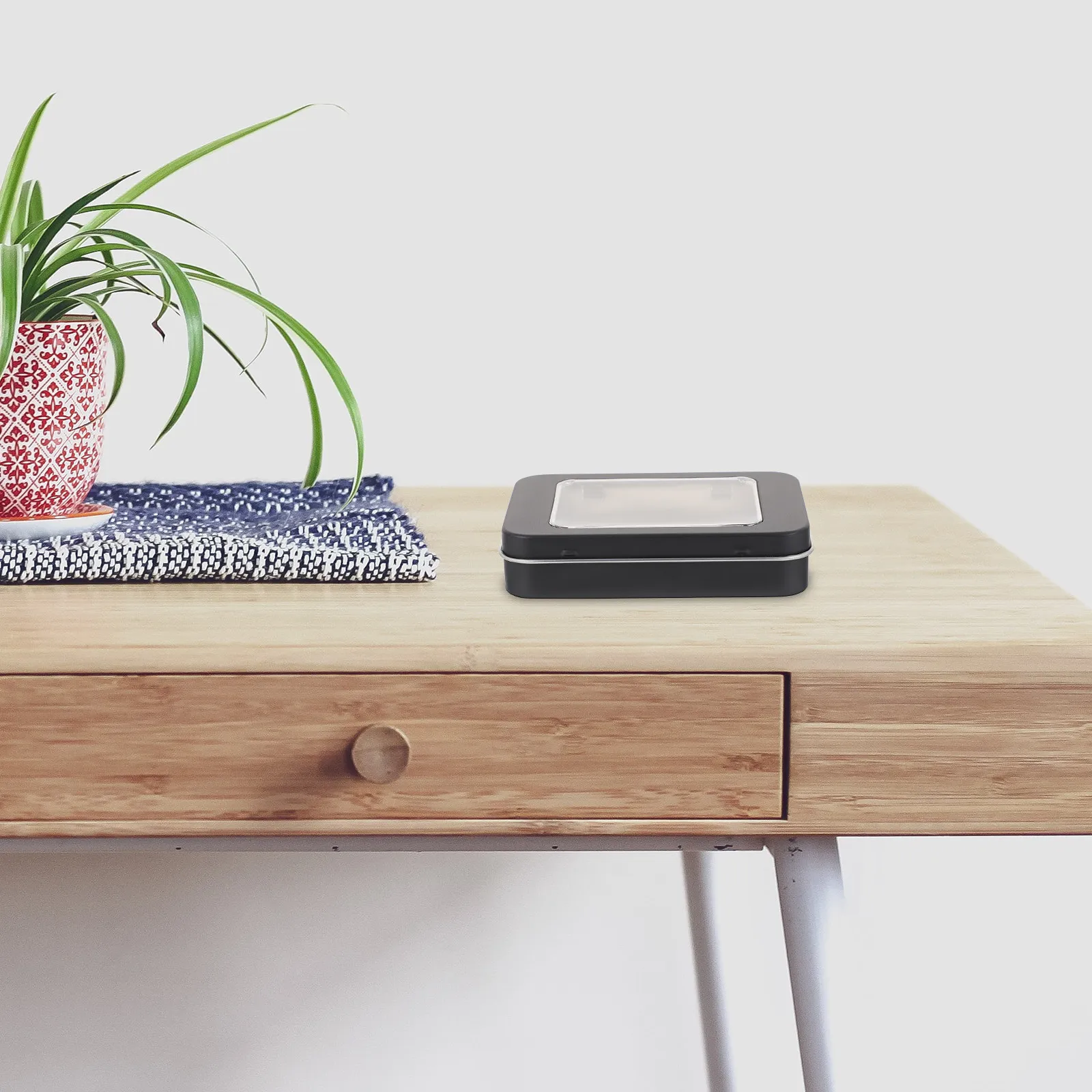 

Набор из 12 многофункциональных жестяных коробочек-органайзеров с окошком для USB-флешек, ключей, конфет, подарков и ювелирных изделий