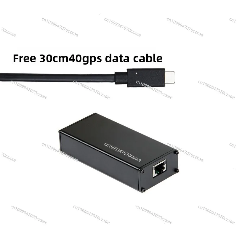 USB4 Network Interface Card 10G Electrical Port Compatible, 3/4 Single Port 10 Gigabit RJ45 Ethernet Network Interface Card