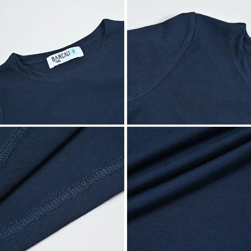 Familien-Shabbos Samt-Set Mädchenkleid Passendes T-Shirt Baby 2-Teiliges Set Langarm Kinderkleidung Blumenkragen und Knöpfe – Detail 27