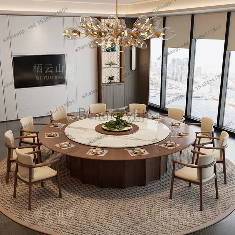 PG Mobile Round Dining Table Restaurant Kitchen Study Gaming Modern Luxury Dining Table Living Room Muebles Commercial Furniture