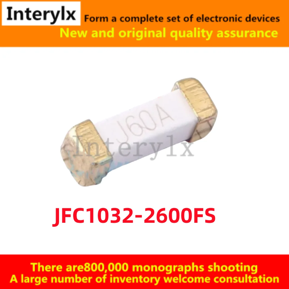10Pcs/Lot Original JFC1032-2600FS JFC1032-2600 SMD fuse 60A 250V JDTfuse (Collection Pass)