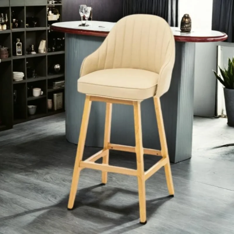 

Chair Barber Shop Kitchen Counter Stools Beauty Salon Modern Bar Transparent Manicure Furniture Taburetes Altos Outdoor Design