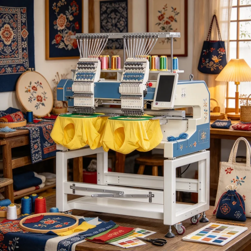 High Speed 4 Heads Industrial Embroidery Machine Computerized Computer Tajima Embroidery Machine Price for Sale