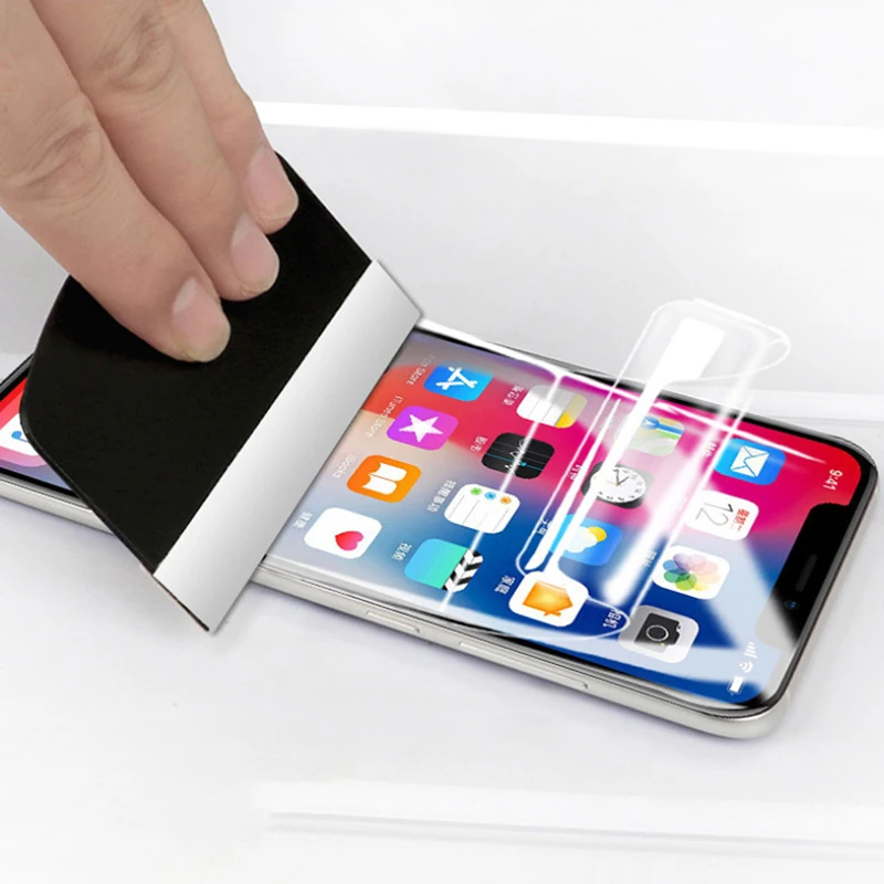 Hydrogel Cutting Plotter para Telefone, Film Rodo, Screen Protector, Embrulho Raspador, De-bolha Pá, Aplicando Ferramentas