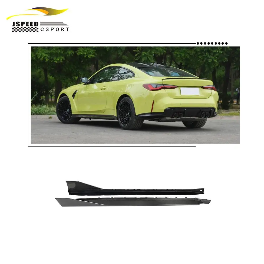 

Подходит для боковых удлинителей из углеродного волокна JCSPORTLINE. Подходит для BMW 4 серии G82 G83 M4 Coupe 2021-2023 гг.