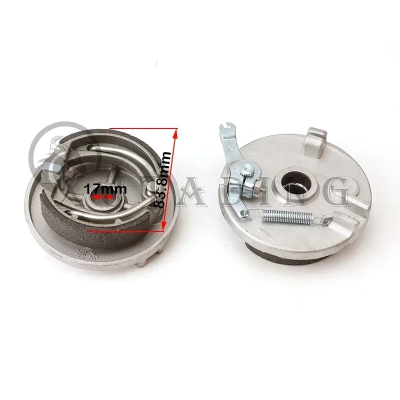 1 Pcs 110mm*4 Stud Left/Right Brake Drum Wheel Hub Assembl For 110cc 125cc 150cc ATV UTV Quad Bike Go Kart Replacement Parts