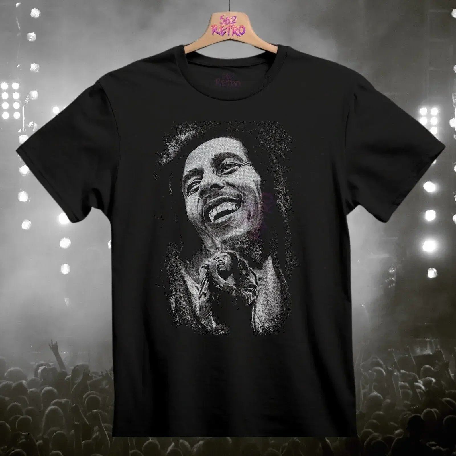 

Bob Marley Band T-Shirt Black S-3XL Reggae