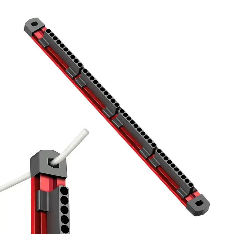 

Drill Bit Holder Storage 40-slot Screwdriver Bits Organizer Wall Mount Magnetic Socket Organizer Power Tool Attachment