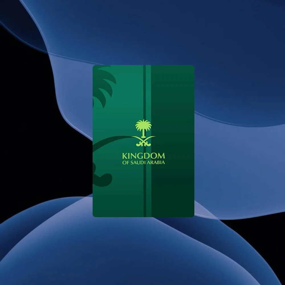 المملكة العربية السعودية ملصقات العلم الكرتون بطاقة الائتمان فيزا الخصم البنك تهمة حافلة مترو ملصق مضاد للمياه ملصق الديكور