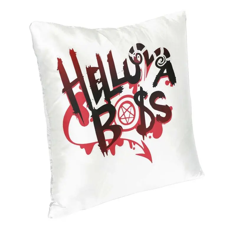 Animated Anime Helluva Boss Cushion Cover 45x45 Home Decorative 3D Print Throw Pillow for Living Room Two Side