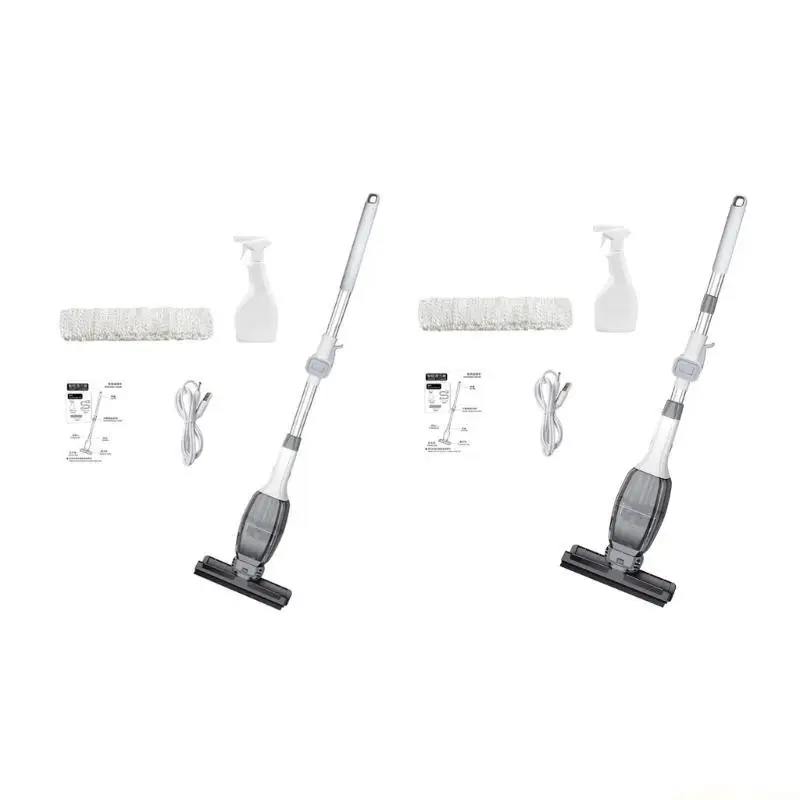 D0AB Portable Window Glass Cleaner Wireless Glass Cleaning Machine with Rechargeable Battery ABS Texture Perfect for Window