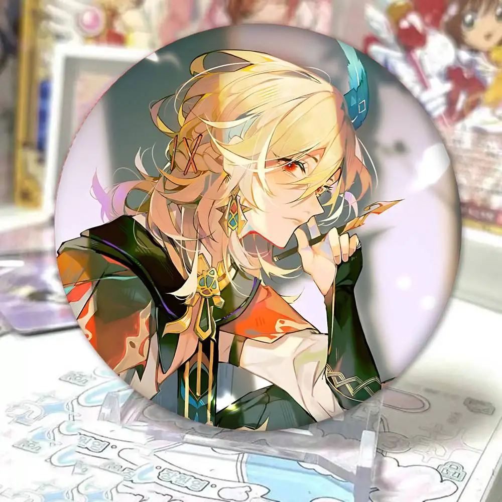 شارات Genshin Impact Kaveh دبابيس كرتونية دبابيس مصنوعة يدويًا لحقيبة الظهر وإكسسوارات المجوهرات شارة الهدايا #6