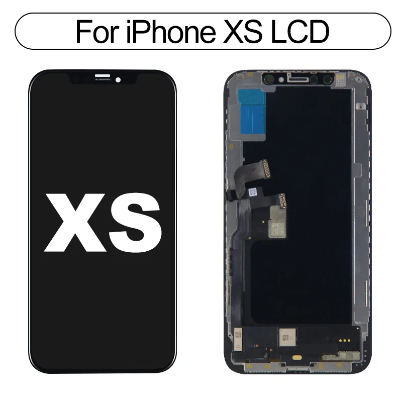 AAAA+ OLED For iPhone X XS LCD Display No Dead Pixel Screen Digitizer Replacement Parts Incell Display For iPhone XR XS MAX LCD