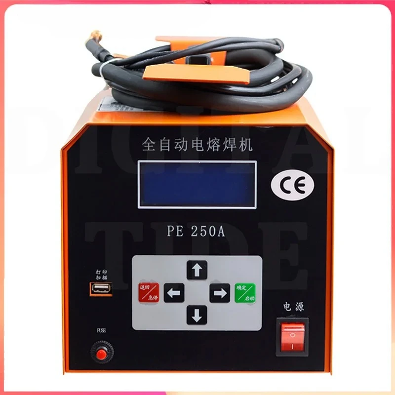 2.5KW PE  Fusion Welding Machine PE Pipe Butt Fusion Welding Machine for Plastic Pipe Connection Pipeline Construction