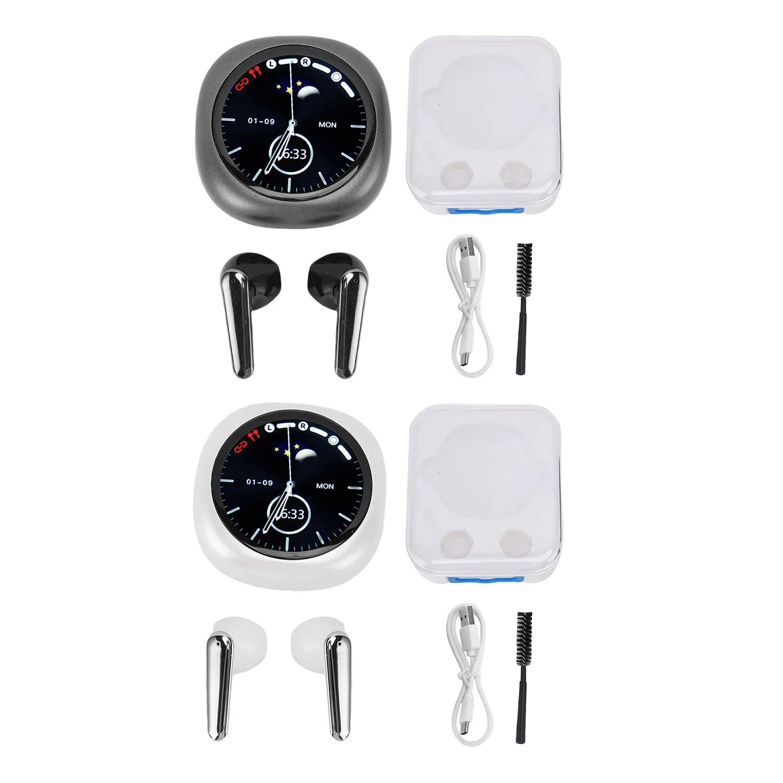 

Real Time AI Translation Earbuds 133 Languages Rechargeable 3 in 1 Wireless Bluetooth 5.4 Translation Earphones With APP