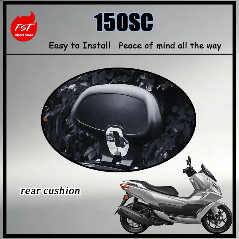 For 150SC Special Back Pillow Compact Anti-Vibration Waist Support for Original Bodywork Kit Perfect Match Passenger Comfort
