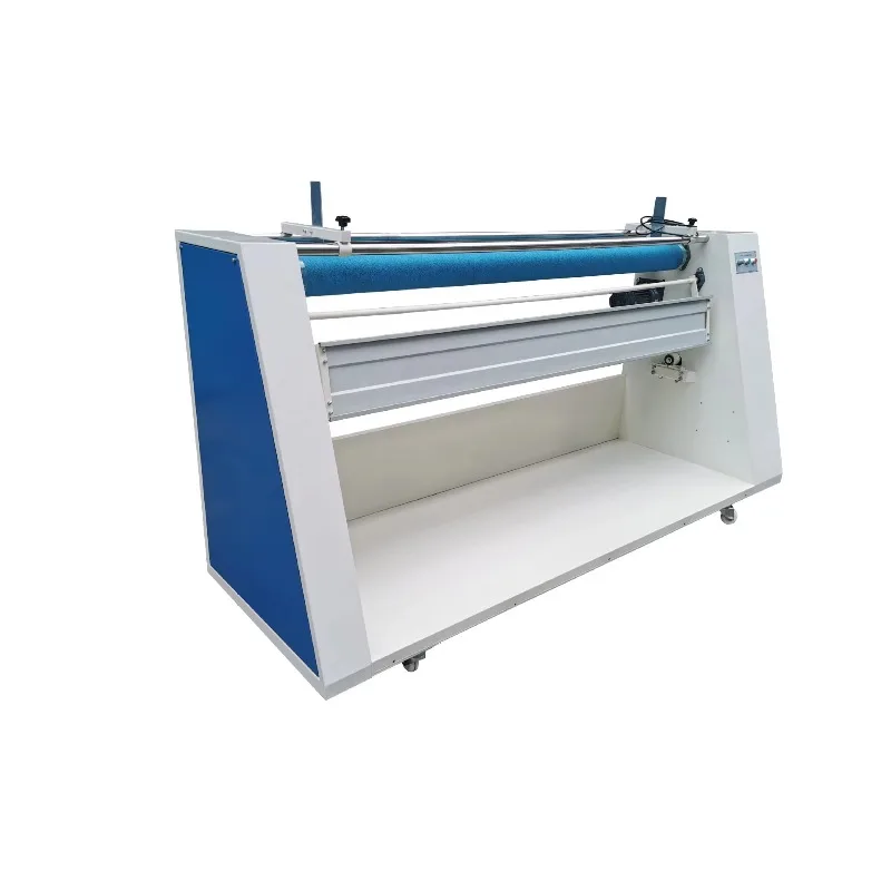 QK-2000 Fully Automatic Multi Function Electronic Fabric Edge Knit and Rolling Winding Machine for Clothing and Non-woven