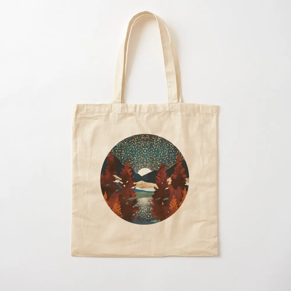 

Star Sky Reflection Tote Bag shopper bag woman female bag Women bags