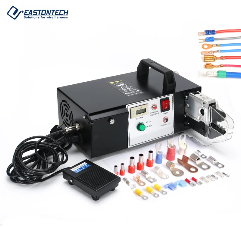 

Semi-automatic Wire Terminal Pressing Machine,EW-10ET 35mm2 Electric Cable Terminal Crimping Machine