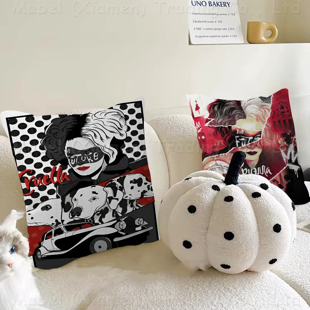 

C-Cruella Cushion Cover 30x50 Polyester Sofa Cushions Decorative Throw Pillows Home Decoration Pillowcover