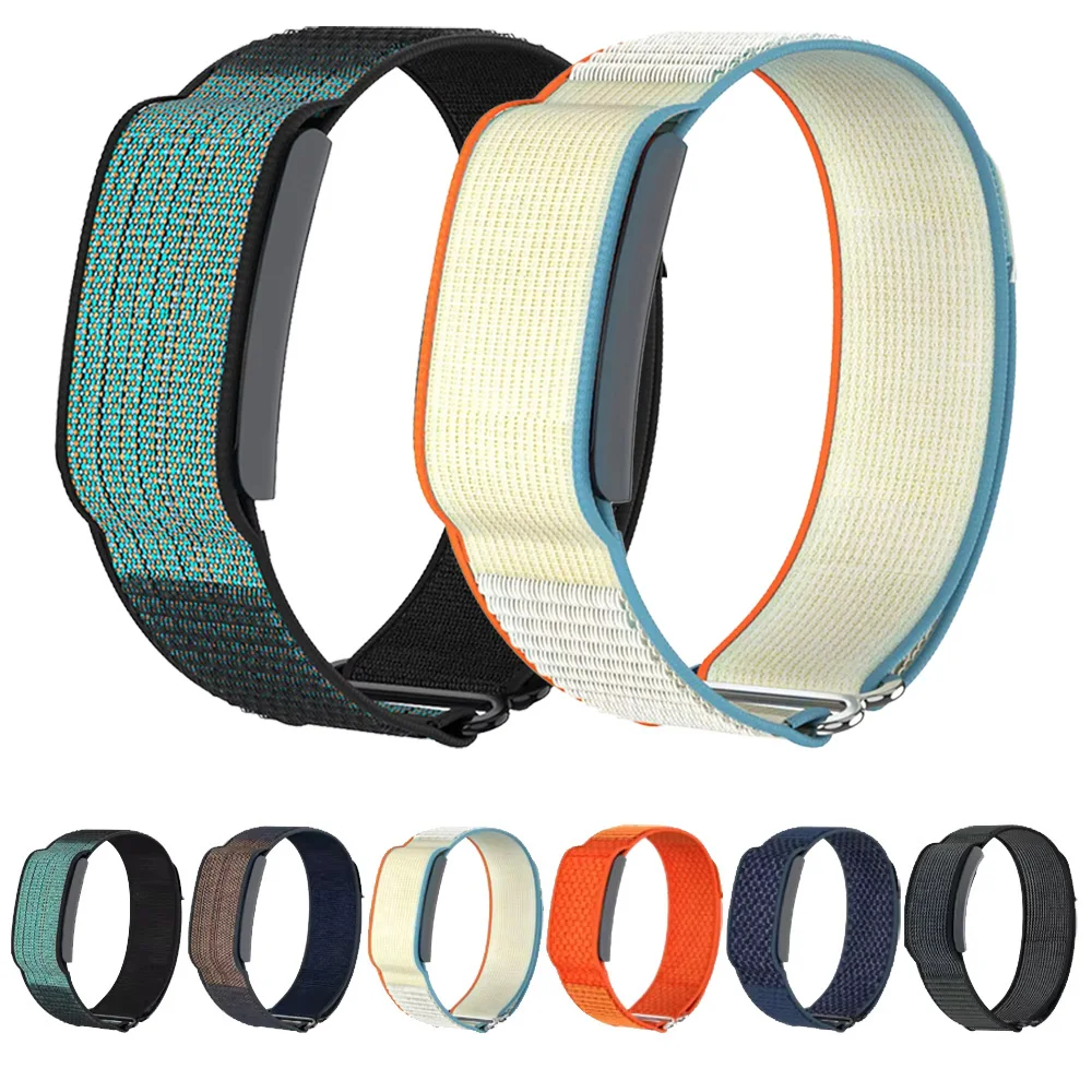 Nylon-Schlaufenband für Amazfit HelioStrap Original Nylon-Armband Armband Sport verstellbares Band für Amazfit Helio Uhrenarmband