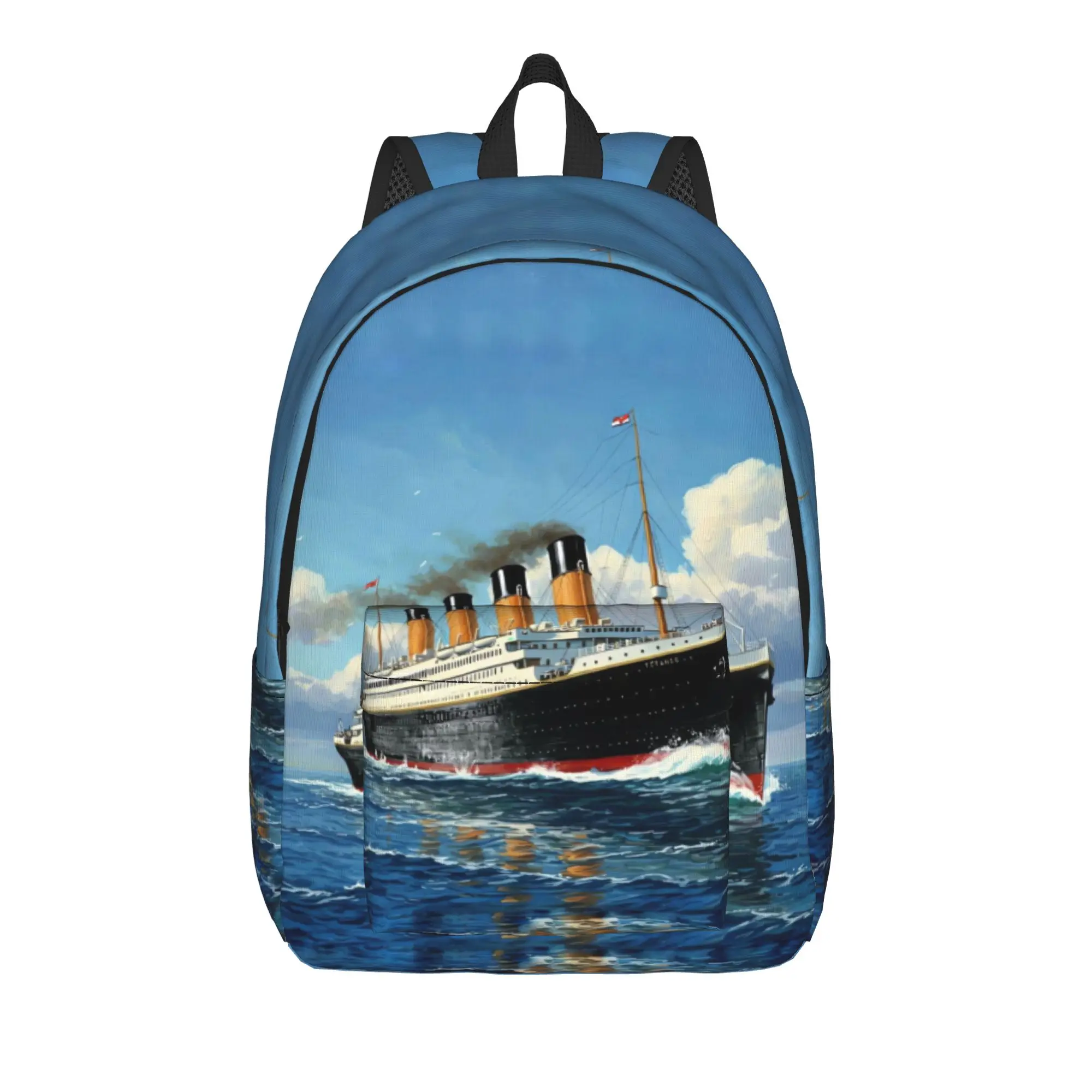 The Most Popular Ship Of All Times, Titanic Backpack  Style Backpacks Female Travel Breathable High School Bags Design Rucksack