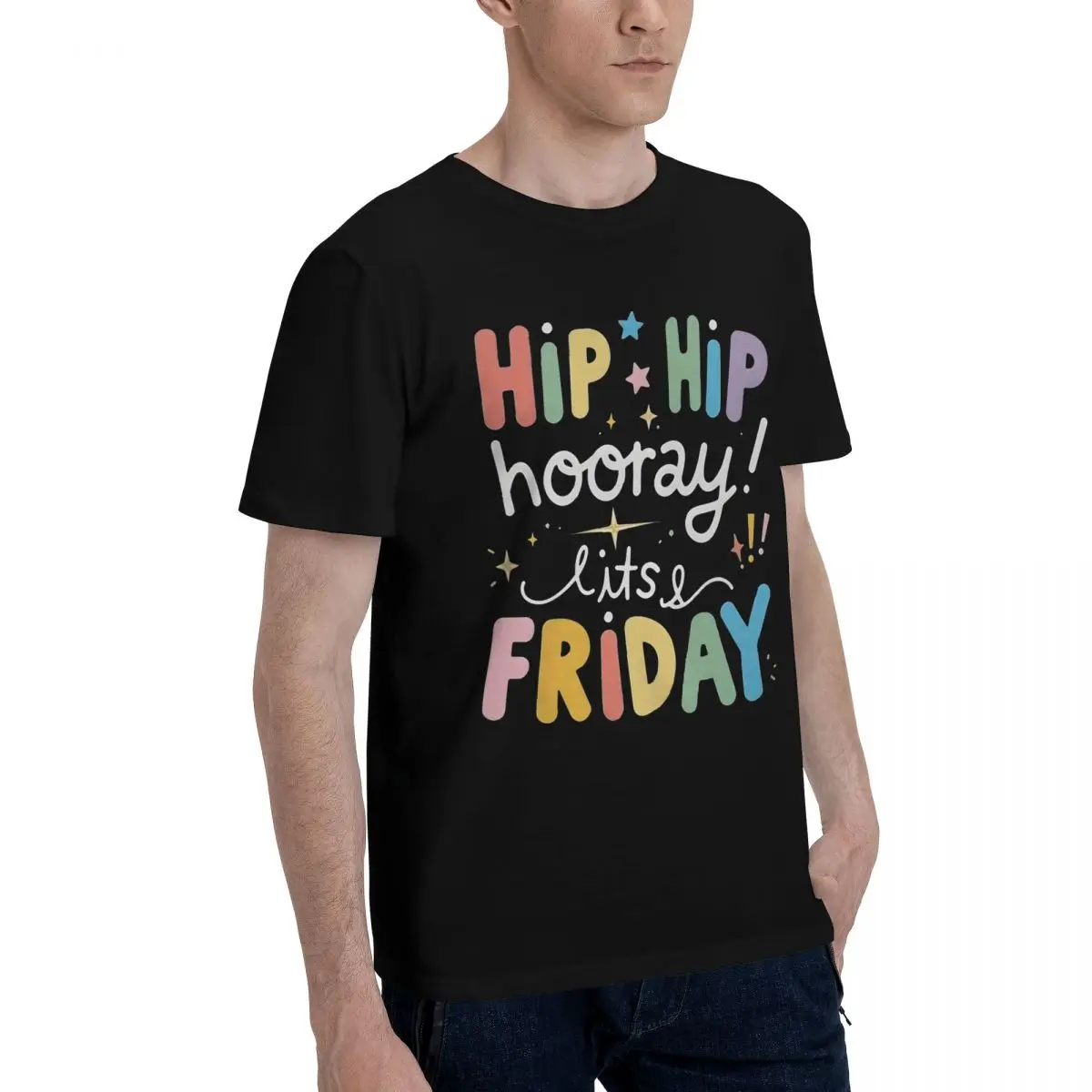 Colorful Friday Celebration Print Vintage Sports High grade Championship T-shirts Activity competition Eur Size