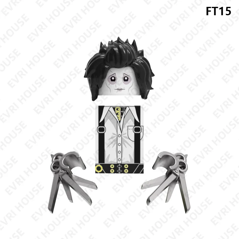 Movies Mini Action Figures Building Block Doll Bricks Assembly Toys for Children FT14 FT15