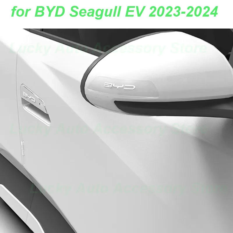 

Car Rearview Mirror Anti-collision Strip for BYD Seagull EV 2023-2024 Door Side Protective Sticker Trims Exterior Accessories