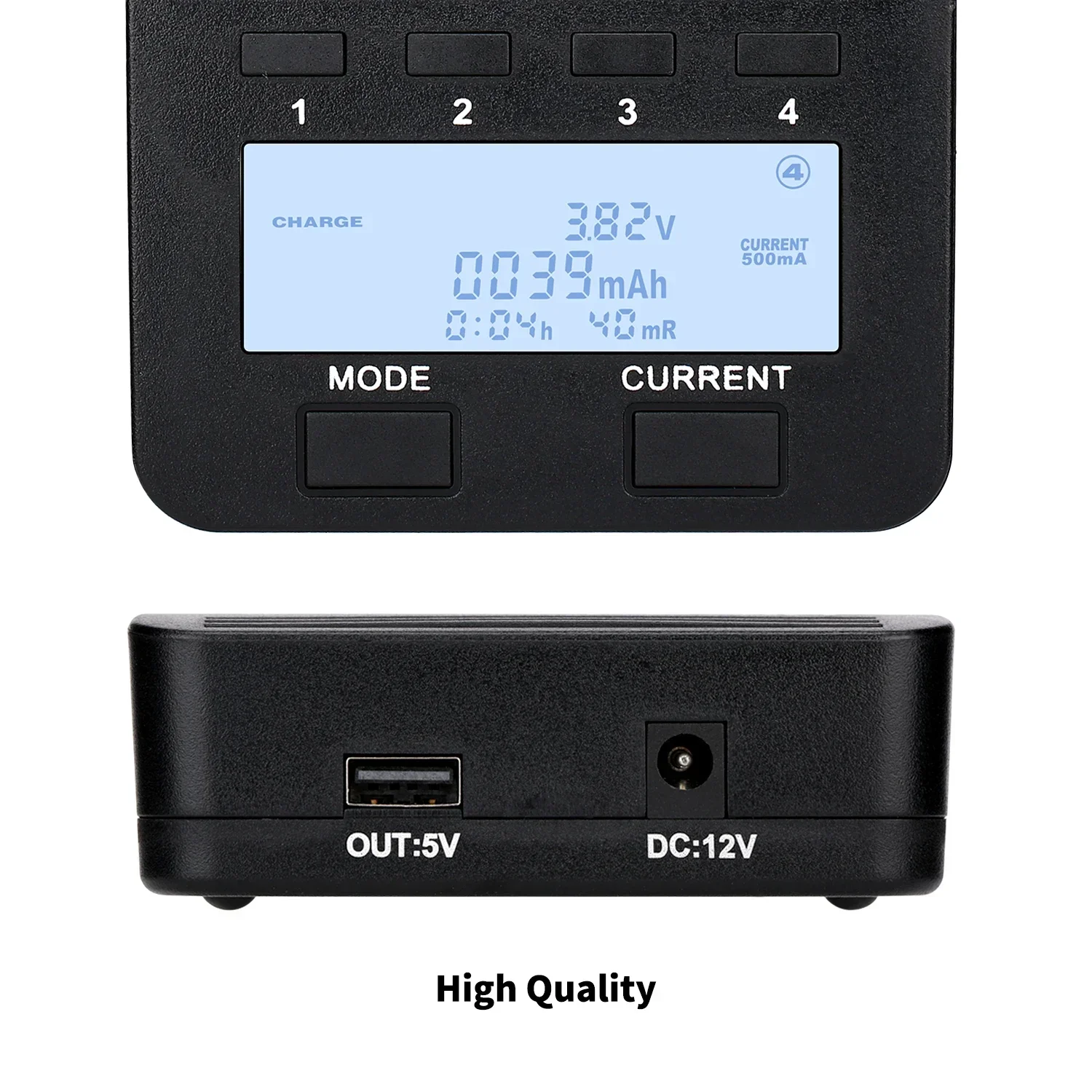 Lii-500 LiitoKala LCD 3.7V/1.2V AA/AAA 18650/26650/16340/14500/10440/18500 ładowarka z ekranem + adapter 12 v2a