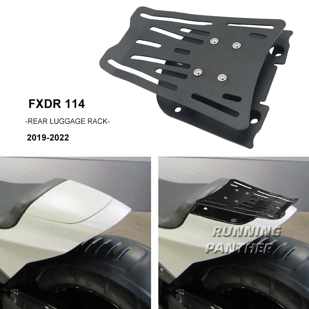 

New Motorcycle Rear Fender Luggage Rack Support Shelf For FXDR 114 2019 2020 2021 2022 Accessories Rear Luggage Rack FXDR114