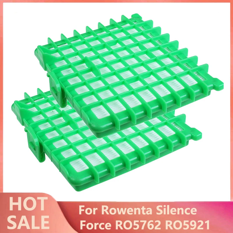 Washable HEPA Filter for Rowenta Silence Force RO5762 RO5921 Vacuum Cleaner parts Compatible with Rowenta ZR002901