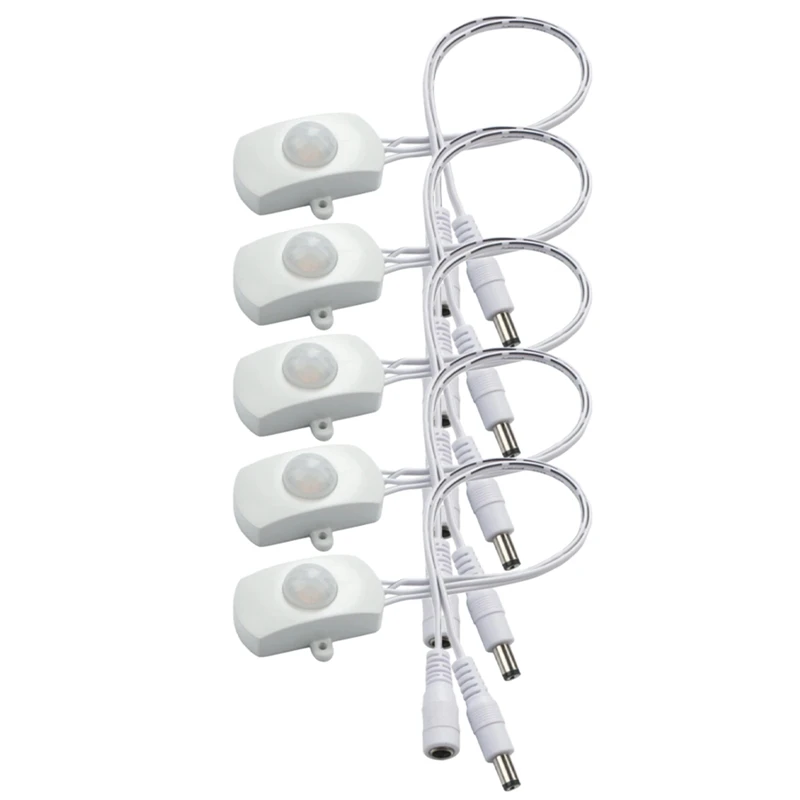 LEDストリップライト用モーションセンサースイッチモジュール,6V DC,12V, 24V,5a,赤外線センサー