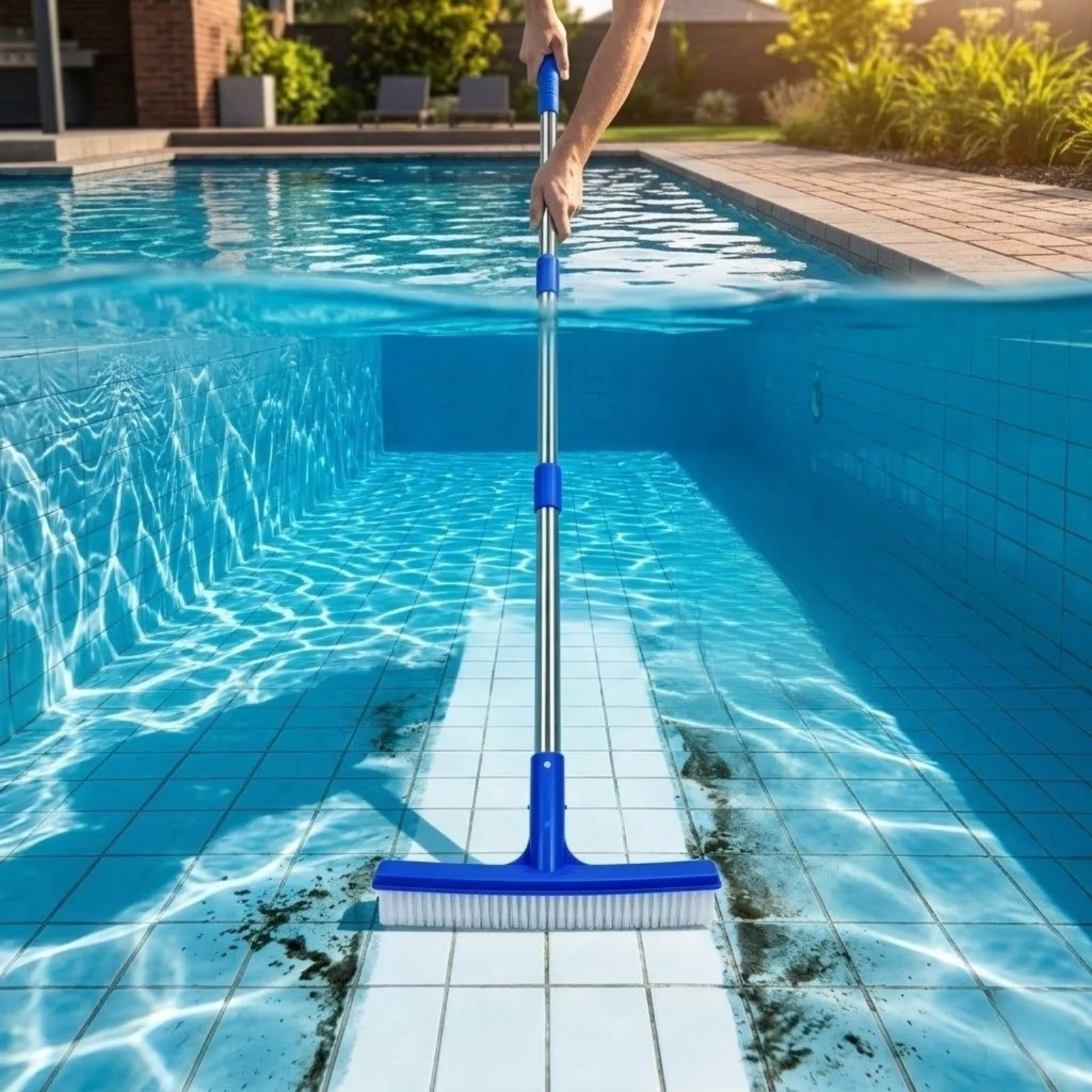 Professionele bladblazer met d - Swimming Pool Skimmer Net Leaf Rake recensie en prijs