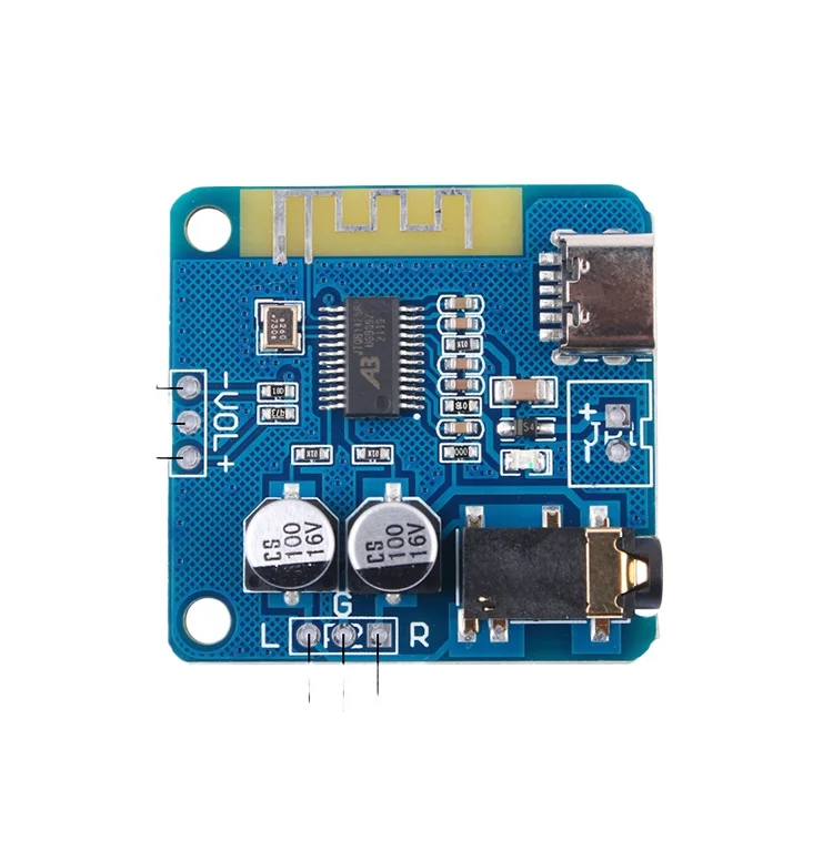 Módulo receptor de Audio Bluetooth 5,0, placa de decodificación MP3 Bluetooth, altavoz de coche, placa amplificadora de Audio