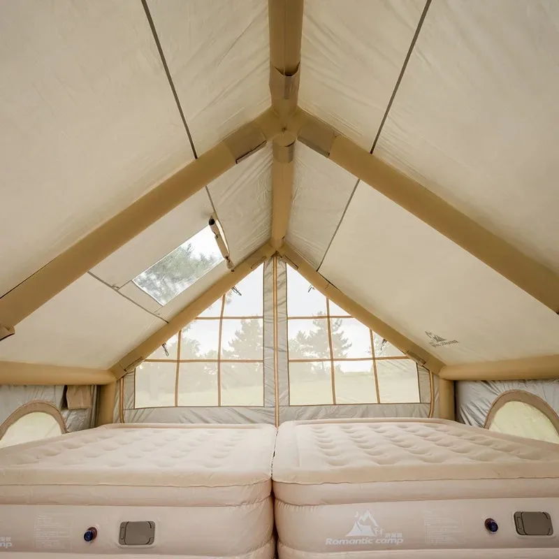 

Airo Luxury Portable Inflatable Waterproof Four-Season 2-3 Person Outdoor Camping Hiking Tent with Oxford Fabric Quick Setup