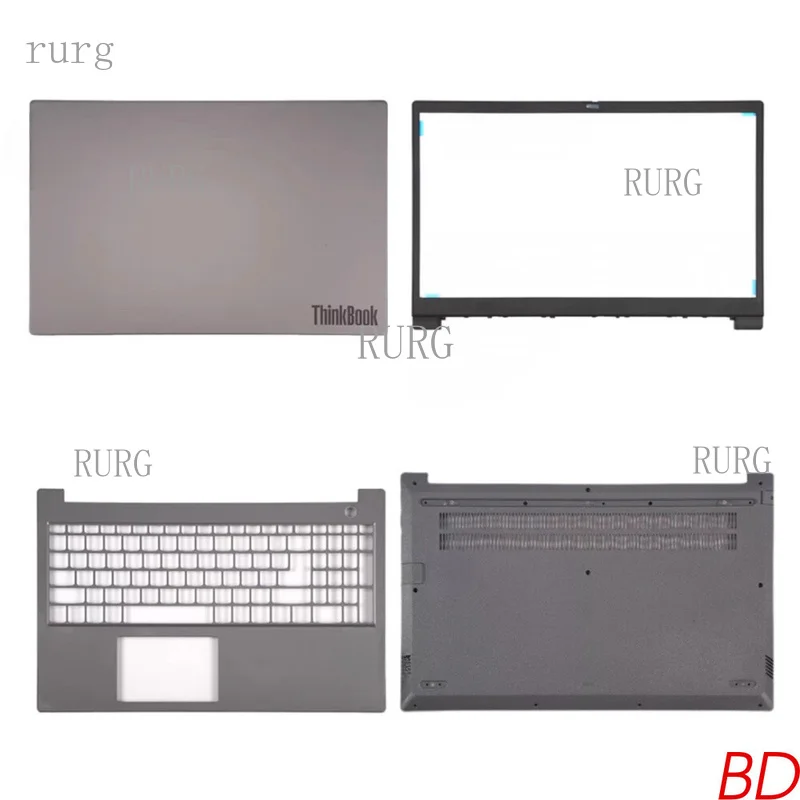 R+ is suitable for  Lenovo ThinkBook 15-IIL 15-IML LCD back cover, palm rest, and bottom protective case/shell