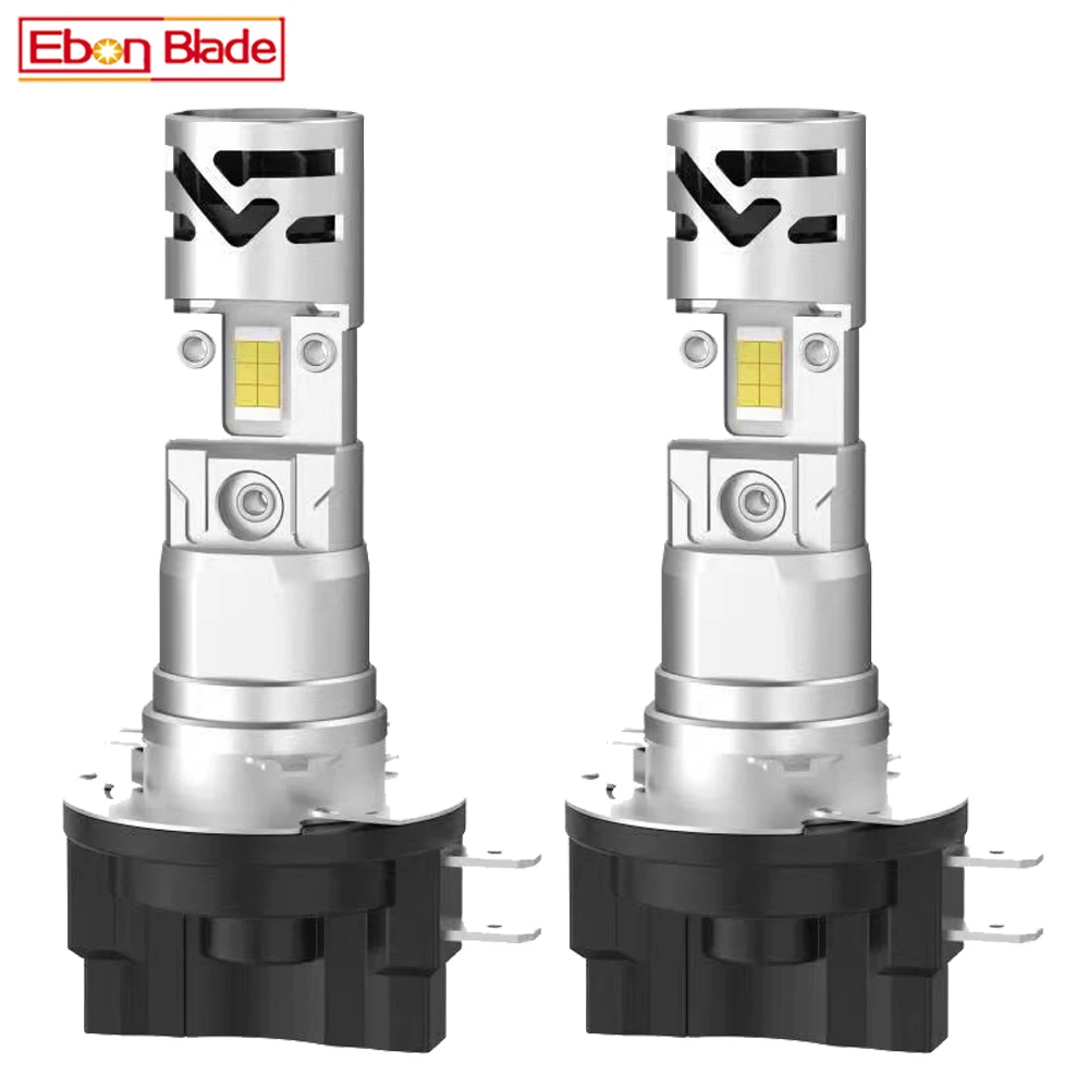 2Pcs H11B Super White 3600LM 35W Canbus LED Car Auto Fog Headlight Bulb 12V 24V For KIA Borrego Ford Hyundai Creta Optima Sedona