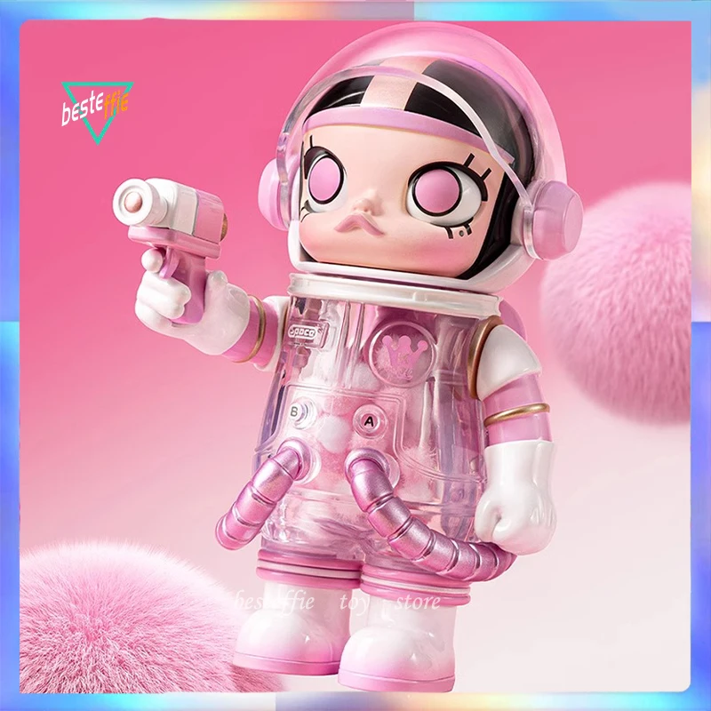 30cm/70cm PopMart Space Molly 400% 1000% Figures Heartfelt Words Molly Anime Figure Room Display Collection Birthady Toys Gift