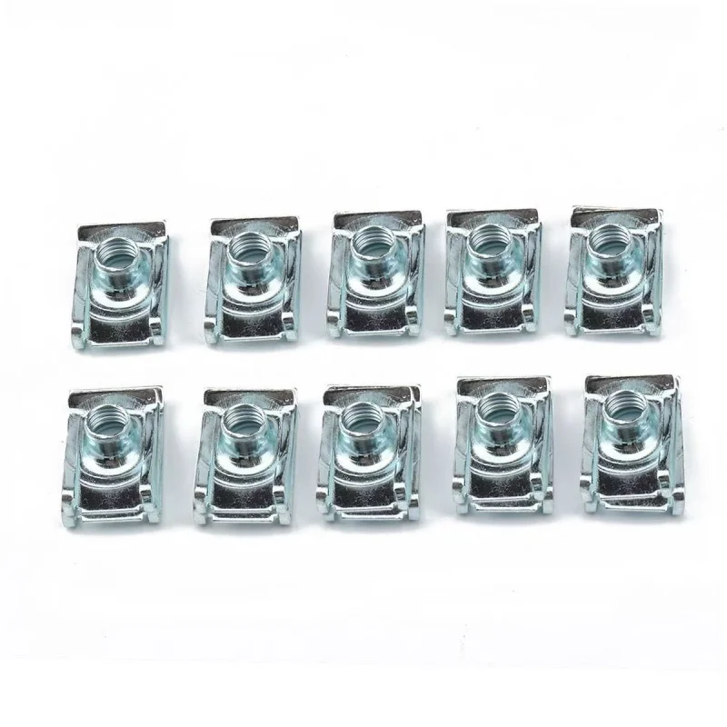 25PCS M8 Clip Female Seat Set Matching Design Easy Installation for car & motorcycle interior & part fixing solid & durable