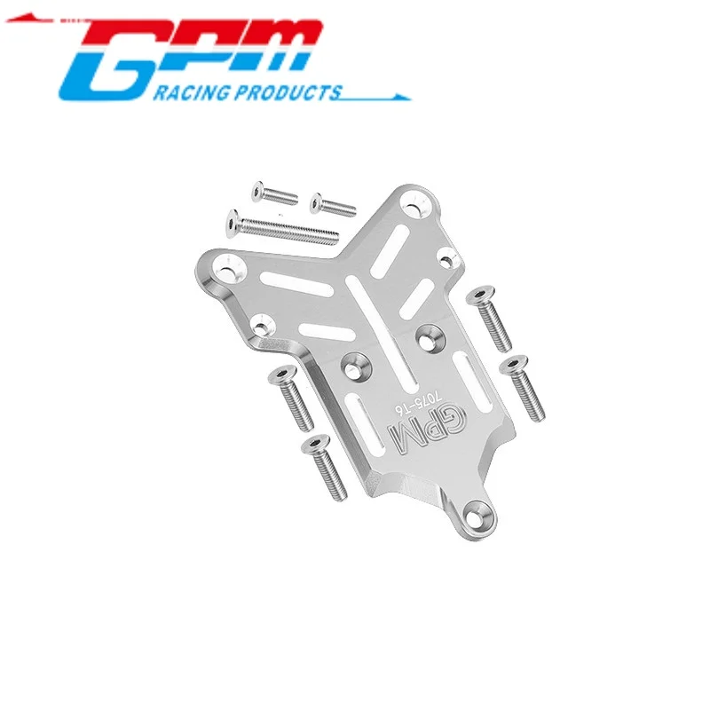 GPM SLE331F ALUMINUM 7075-T6 FRONT CHASSIS PROTECTION PLATE FOR TRAXXAS 1/8 SLEDGE RC Upgrade