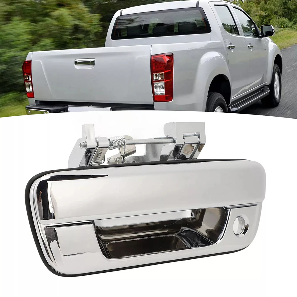 Car Tailgate Handle 8980792320 Chrome Tailgate Handle For Holden For Colorado 08-12 For Isuzu D-MAX Car Accessories