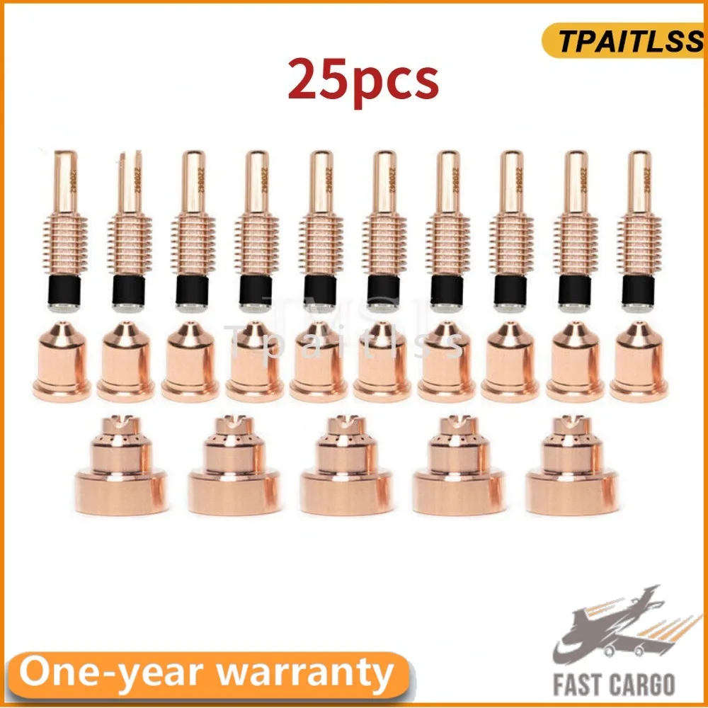 

25pcs Electrode Nozzle 220816 220818 220842 For Hypertherm Powermax 85/105