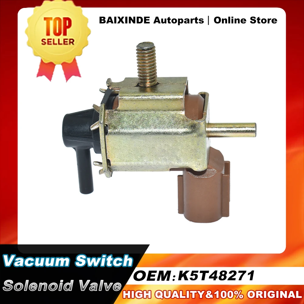 

Baixinde OEM K5T48271 Vacuum Switch Solenoid Valve For Mitsubishi Dodge Chrysler Car Accessories