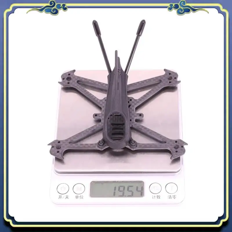 A86P-Herbie 112 RC Drone FPV Racing Quadcopter Frame Kit 65MM 2.5 Polegada Palito Design Serve para 1103 1104 1206 Motores Brushless