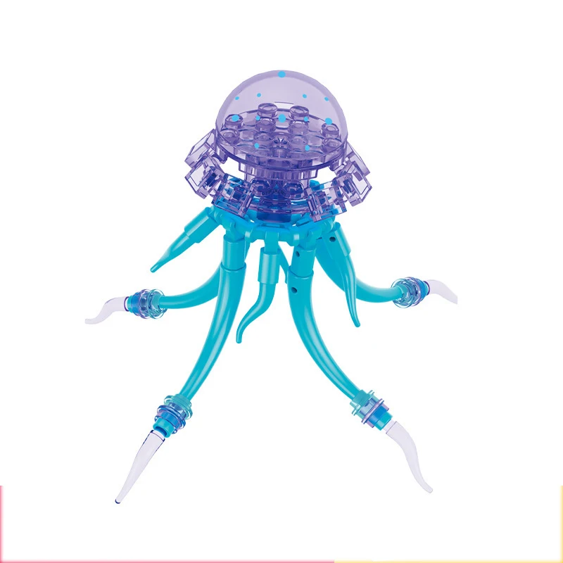  Moc الحشرات نماذج للحيوانات النحل النمل فراشة الكريكيت الجندب الحوت مجموعة اللبنات لتقوم بها بنفسك لغز تجميع اللعب صبي طفل هدية #4