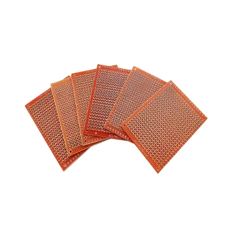 5pcs 5x7 5*7cm Single Side Prototype PCB Breadboard Universal Board Experimental Bakelite Copper Plate Circuirt Board Yellow