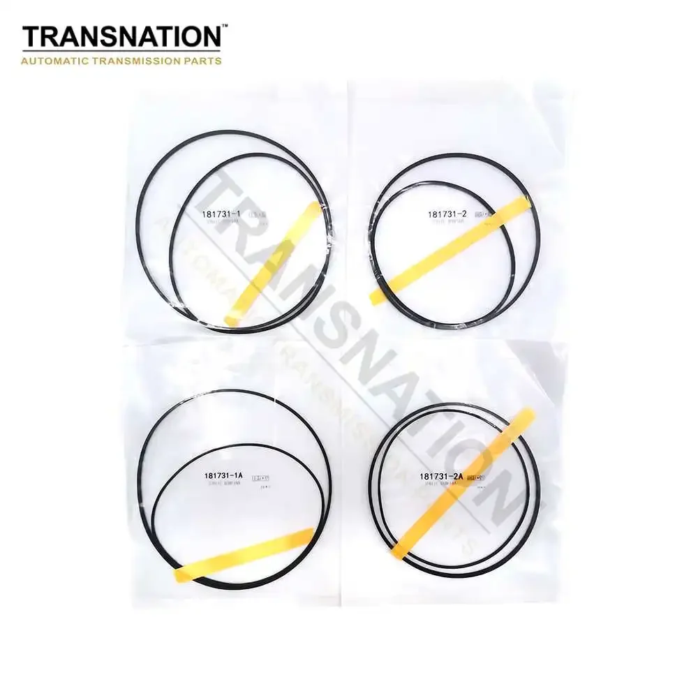 Transnation JF011E RE0F10A Transmission Pulley Seal Ring Kit For Nissan Mitsubishi Car Accessories K181731-0