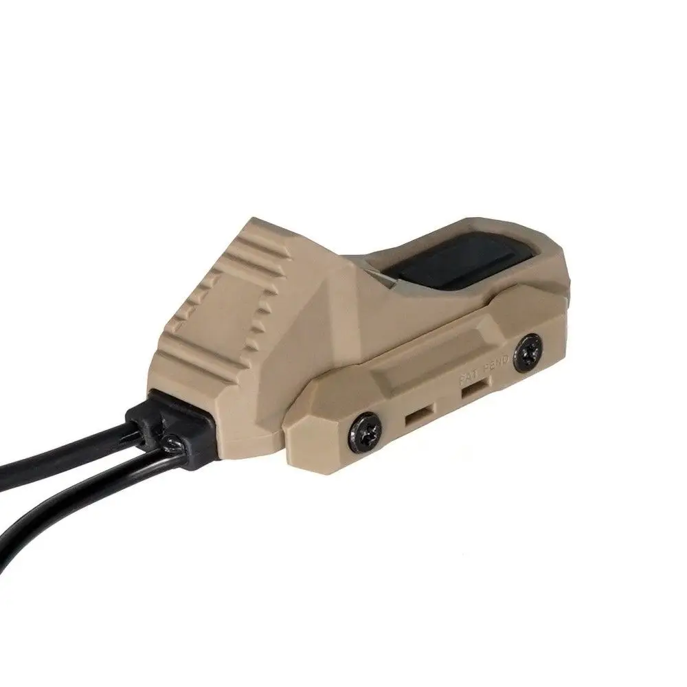 New SPECPRECISION unAXON Dual Remote Switch SF And Crane/2.5mm/3.5mm Laser Plug Leads 7″ Cable Tactical Light Accessories